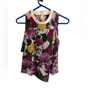 Rachel Roy floral sleeveless top